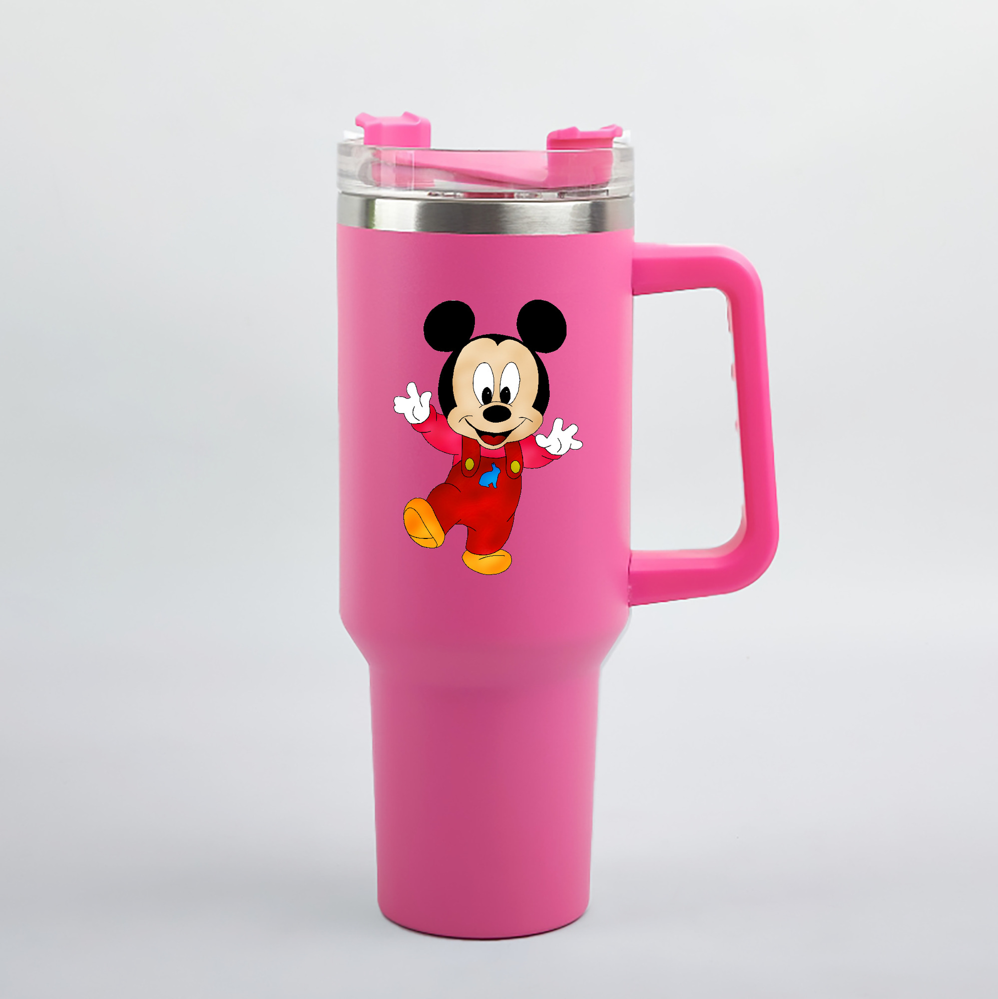 （画像用） ミッキーマウス Mickey Mouse 1200mL車用タンブラー（カラープリント）
